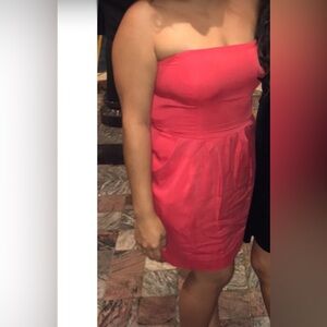 Rachel Roy Vibrant Red strapless mini dress - 14